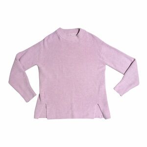 Lululemon Sweater Merino Wool Blend Ribbed Crewneck Light Pink 2